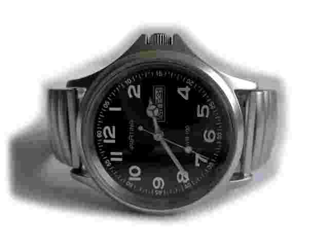 Large Wristwatch by Prätina