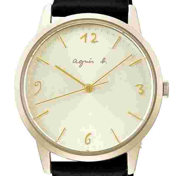 agnes b. FBSK937 Wrist watch Marcello Quartz Gold SS Analog Women Unused