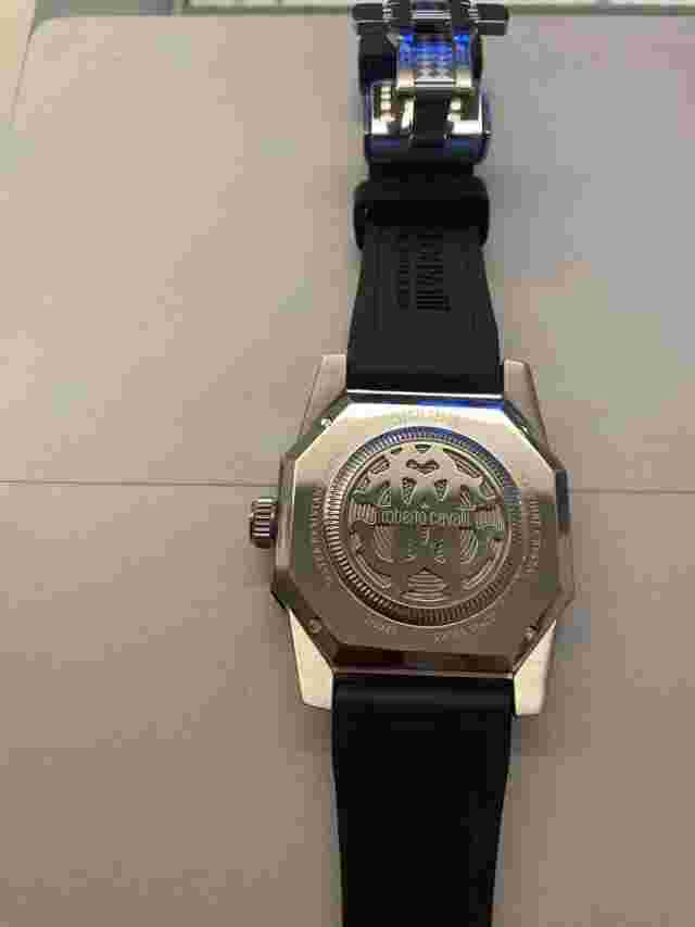 ROBERTO CAVALLI BY FRANCK MULLER RV1G045P0021 Men’s Used Watch almost unused