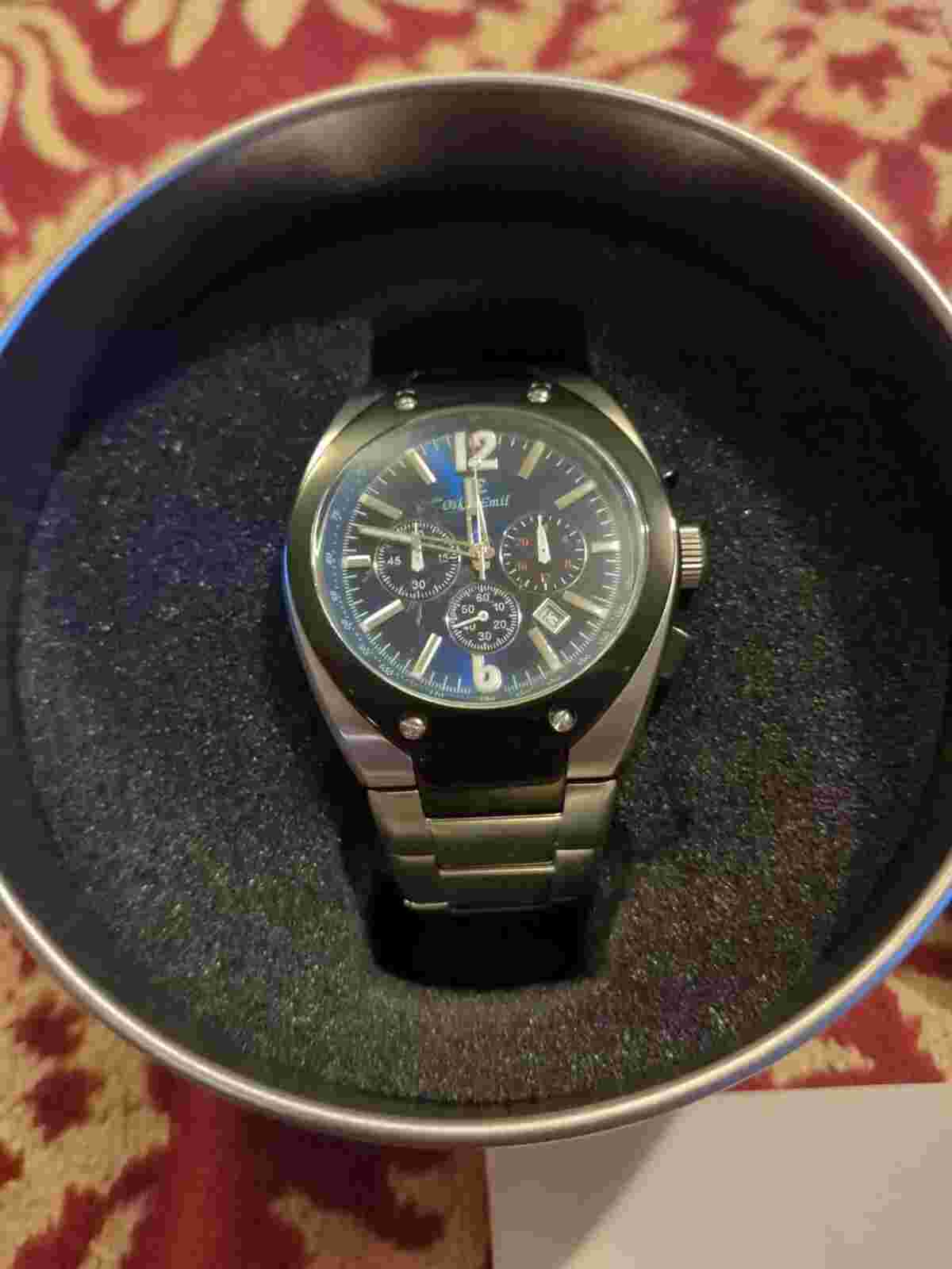 Gents Oskar Emil Chronograph 100m Water Resistant Watch