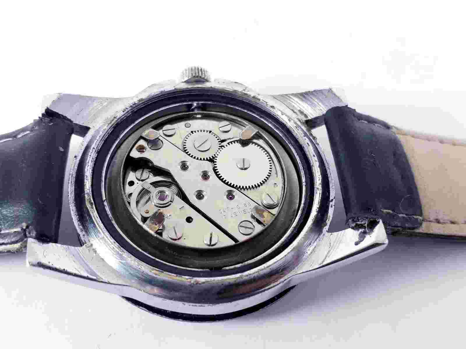 VTG MORTIMA 17 JEWELS SUPER DATOMATIC GMT WORLD TIME SIZE 40MM