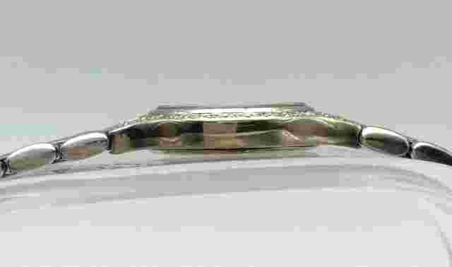 CYMA 14k White Gold Watch with 0.48cts Diamonds MOP dial  36.1 grams