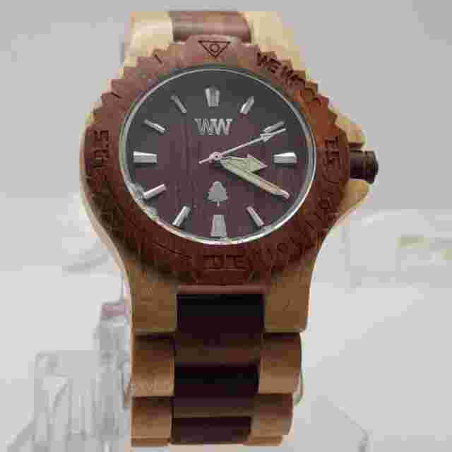 WeWood Quartz Analog Women's Watch Made By Wood Fast Shipping....NEW BATTERY