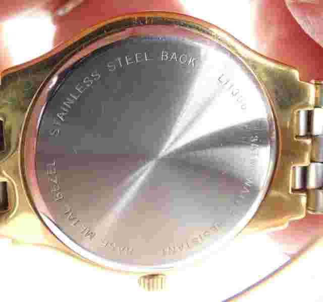 Black Hills Gold Quartz men’s watch-repair restore STK#AU280