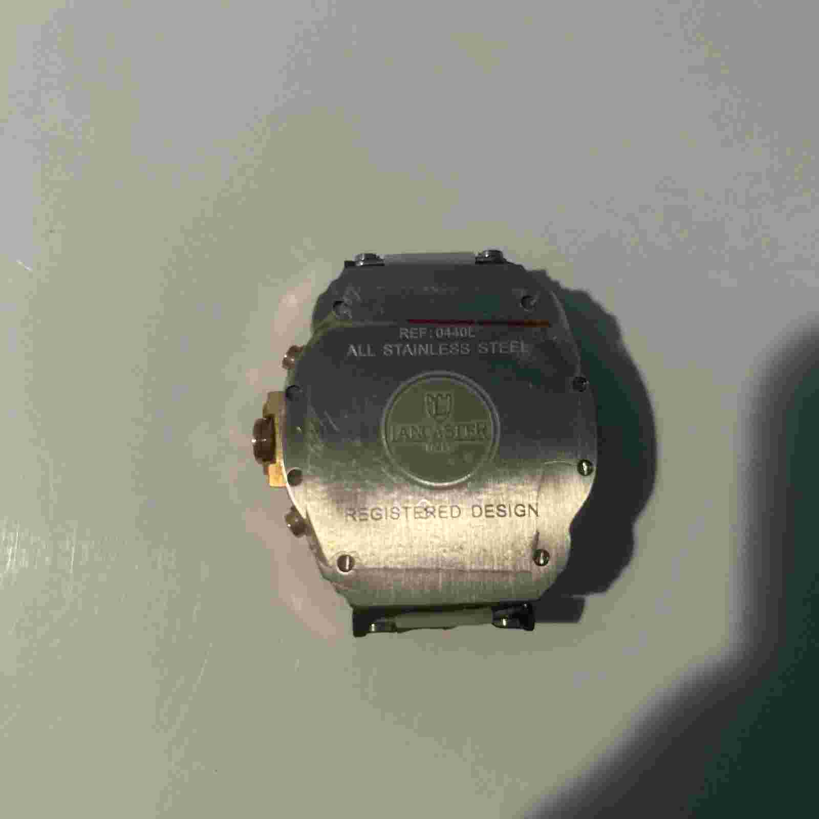 Lancaster Men's OLA0440L Needs Battery And New Band Too