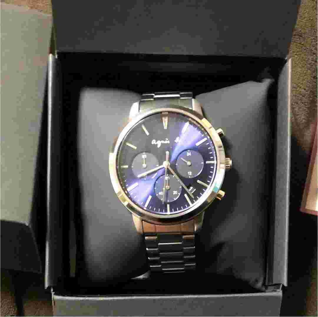 Agnes B. Analog Quartz Men Set Of 2 Brand Watches And 1 Brand Ballpoint Pen! Als
