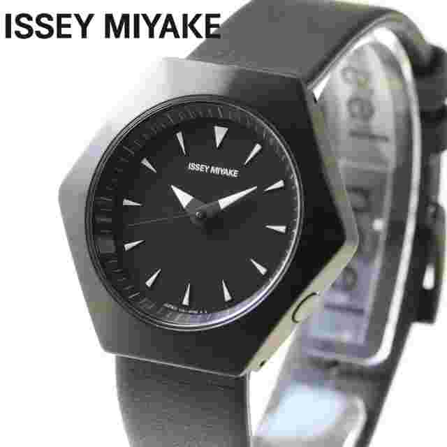 ISSEY MIYAKE Wrist Watch Roku Konstantin Grcic NYAM004 Black Leather Japan New