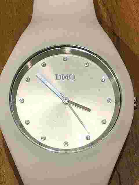 Elegant DMQ WR100M Quartz Unisex Resin Watch - 40mm