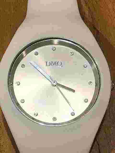 Elegant DMQ WR100M Quartz Unisex Resin Watch - 40mm