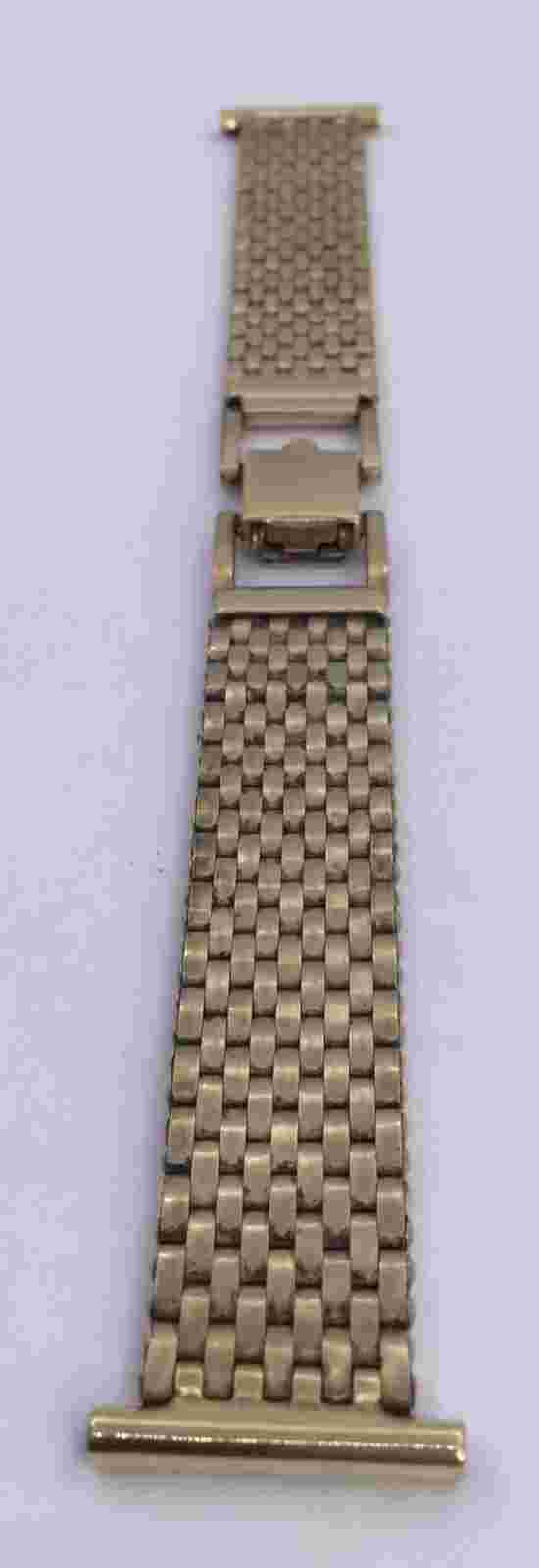 KRIESLER GOLD FILLED MENS WRIST WATCH BRACELET - WRIST WATCH BAND (I1287)