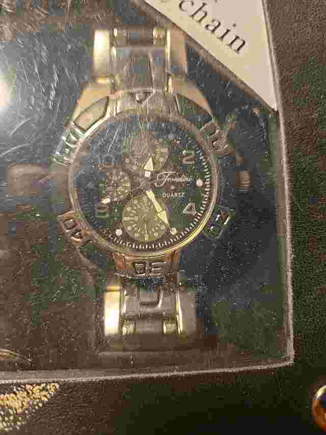 Fondini Collection Watch Gift Box Pen And Keychain