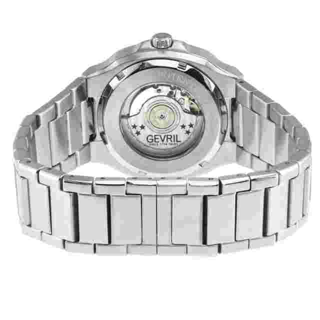 GV2 by Gevril Men's 18301B Potente Swiss Automatic ETA 2895 Date Luminous Watch