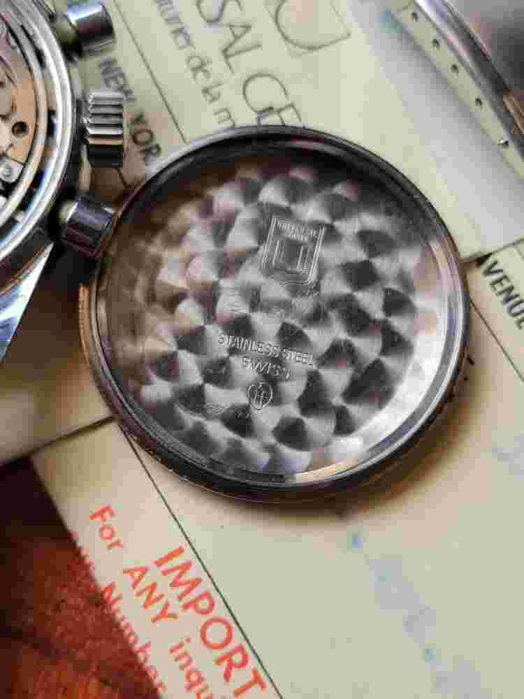 RARE Universal Geneve Tri-Compax 'Evil Clapton' Moonphase 881.101/02 Watch