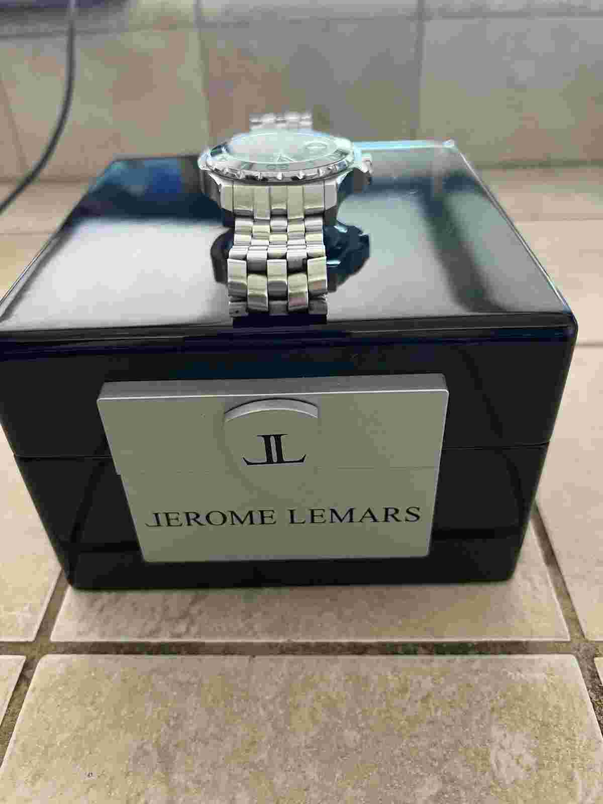 Jerome Lemars Stainless Steel Watch