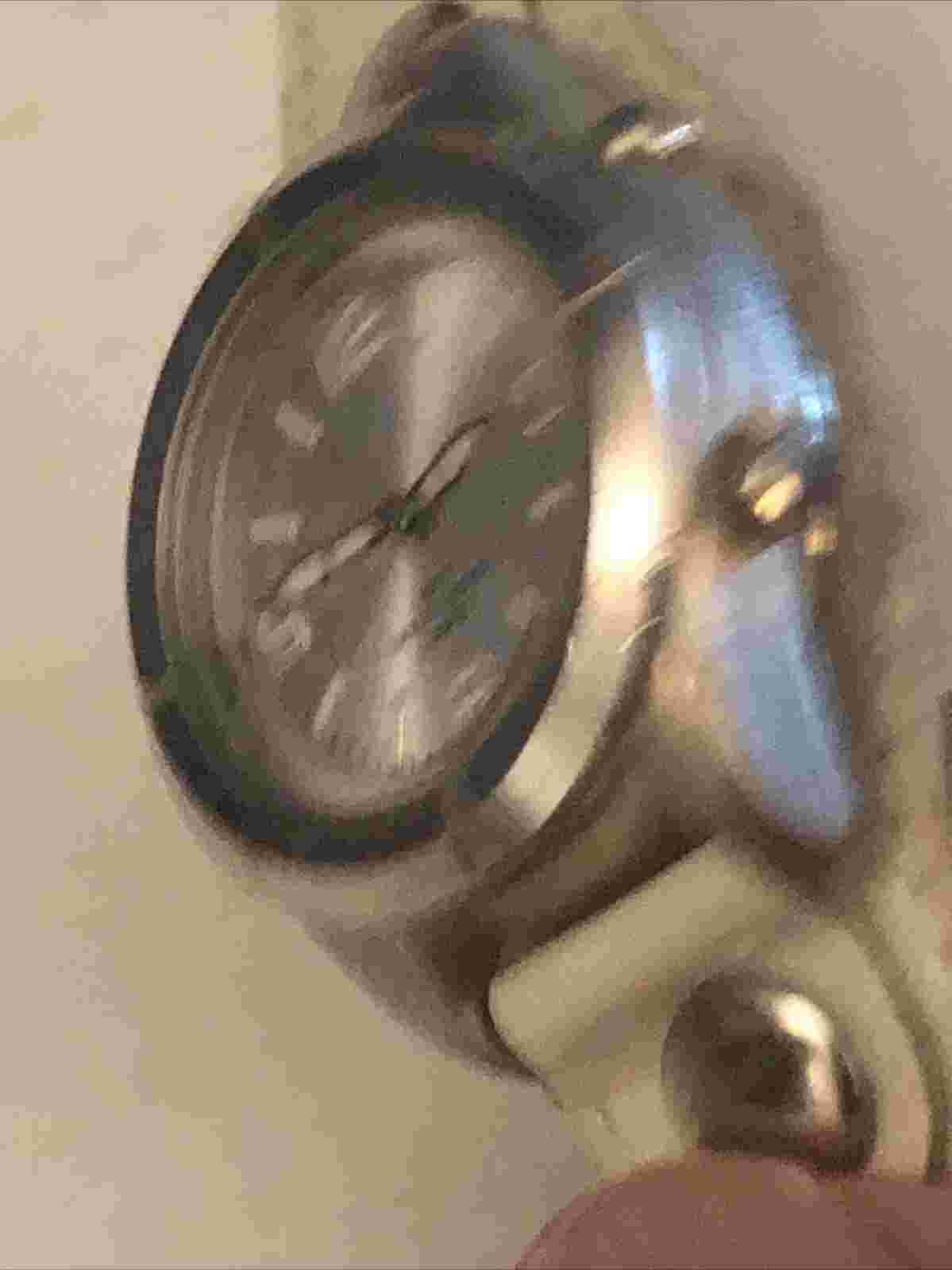 ATHLETIC WORKS WATCH W/ DIAL LED LIGHTS QUARTZ ANALOG-New Battery
