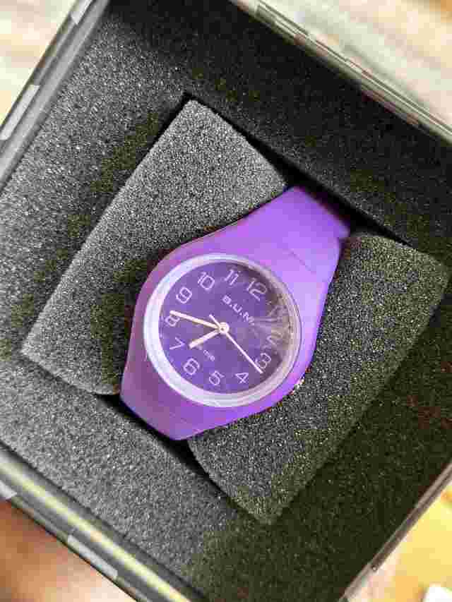 ladies watch silicone strap BUM