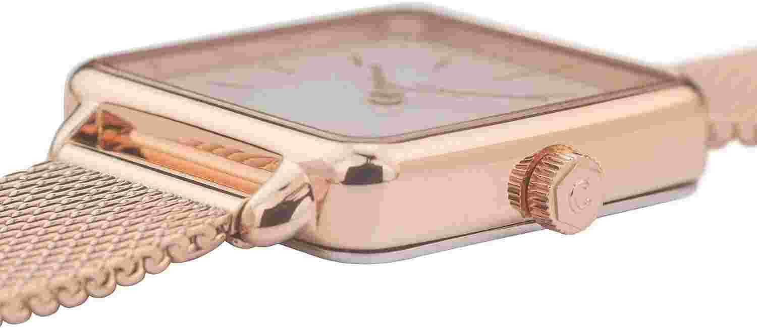 [CLUSE] Watch La Tétragone CW0101207001 Women's Rose Gold