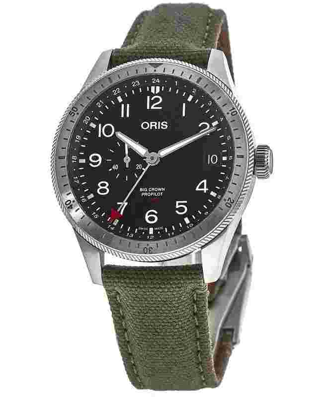 Oris Big Crown Men's Black Watch - 01 748 7756 4064-07 3 22 02LC