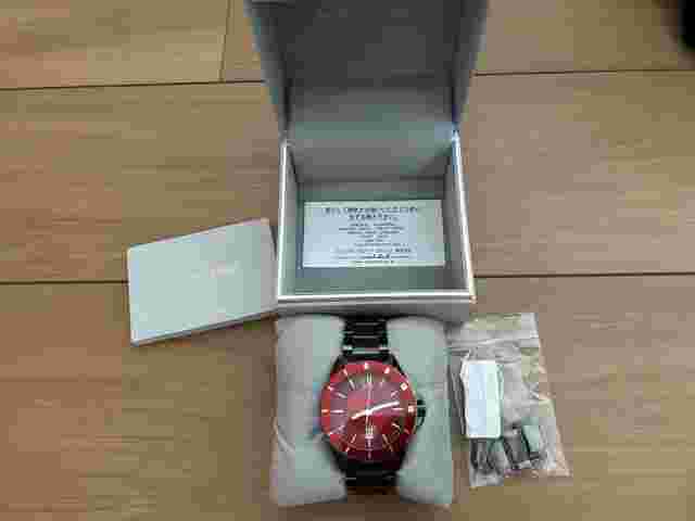 Calvin Klein Play Czerwony/Stal 45 Mm