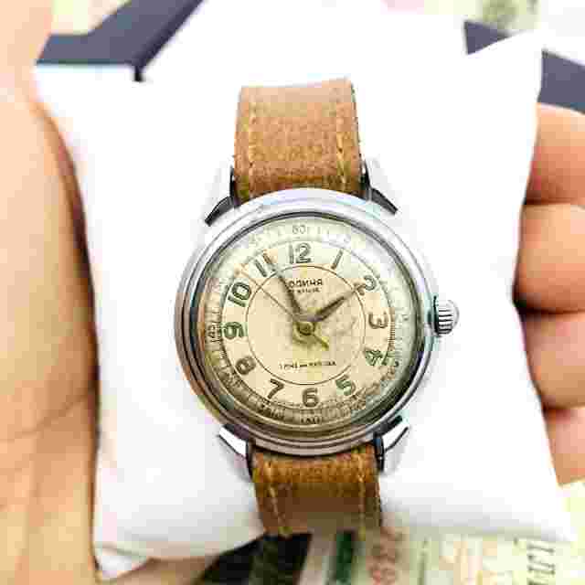 🦀 Watch Rodina Automatic Kirovskie Crab 1950s USSR MCHZ1 Soviet SU Service 🛠