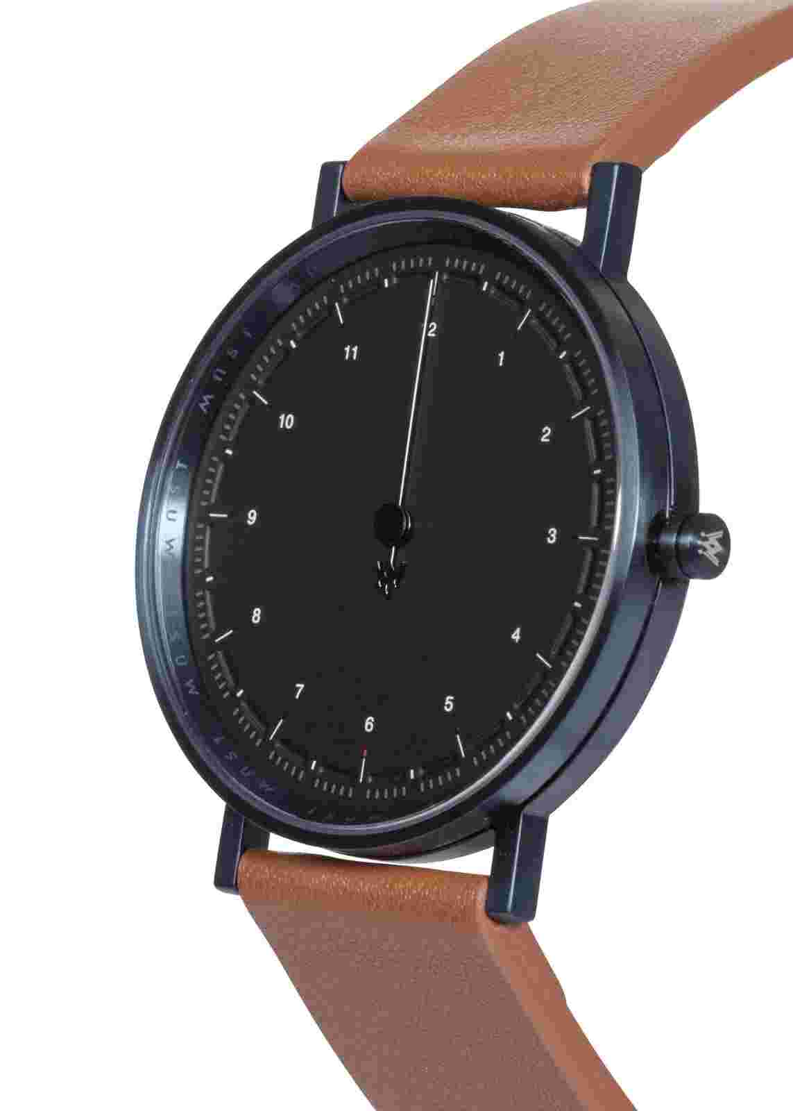 MAST Milano CFO Navy Black BS12-BL507M.BK.09I Man Single-hand Quartz Watch