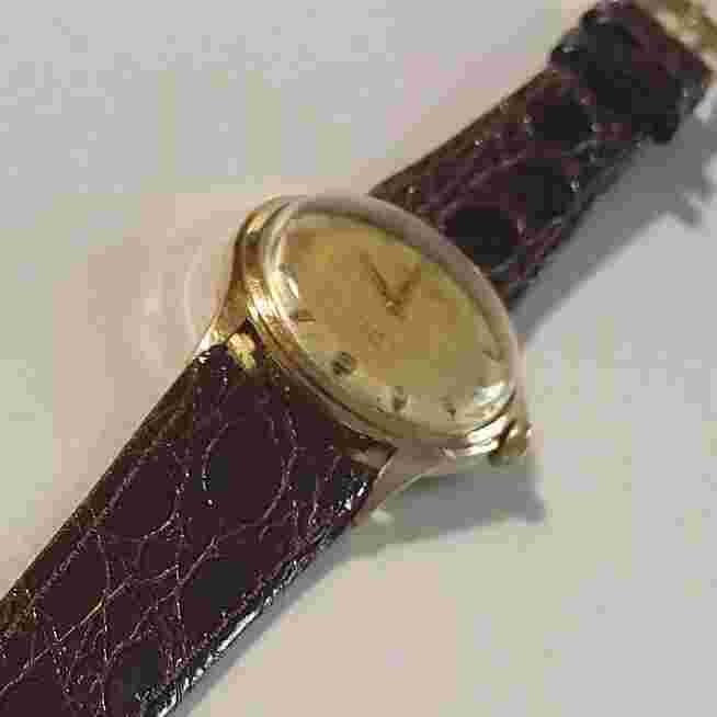 Men's Watch Provita Vintage Swiss Old Mechanic 17J Manual Gold 20 Micron 33mm