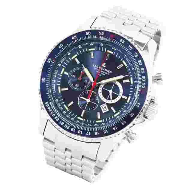 LAD WEATHER TRITIUM MASTER 6 Pilot Chronograph Watch Tritium Military Watch