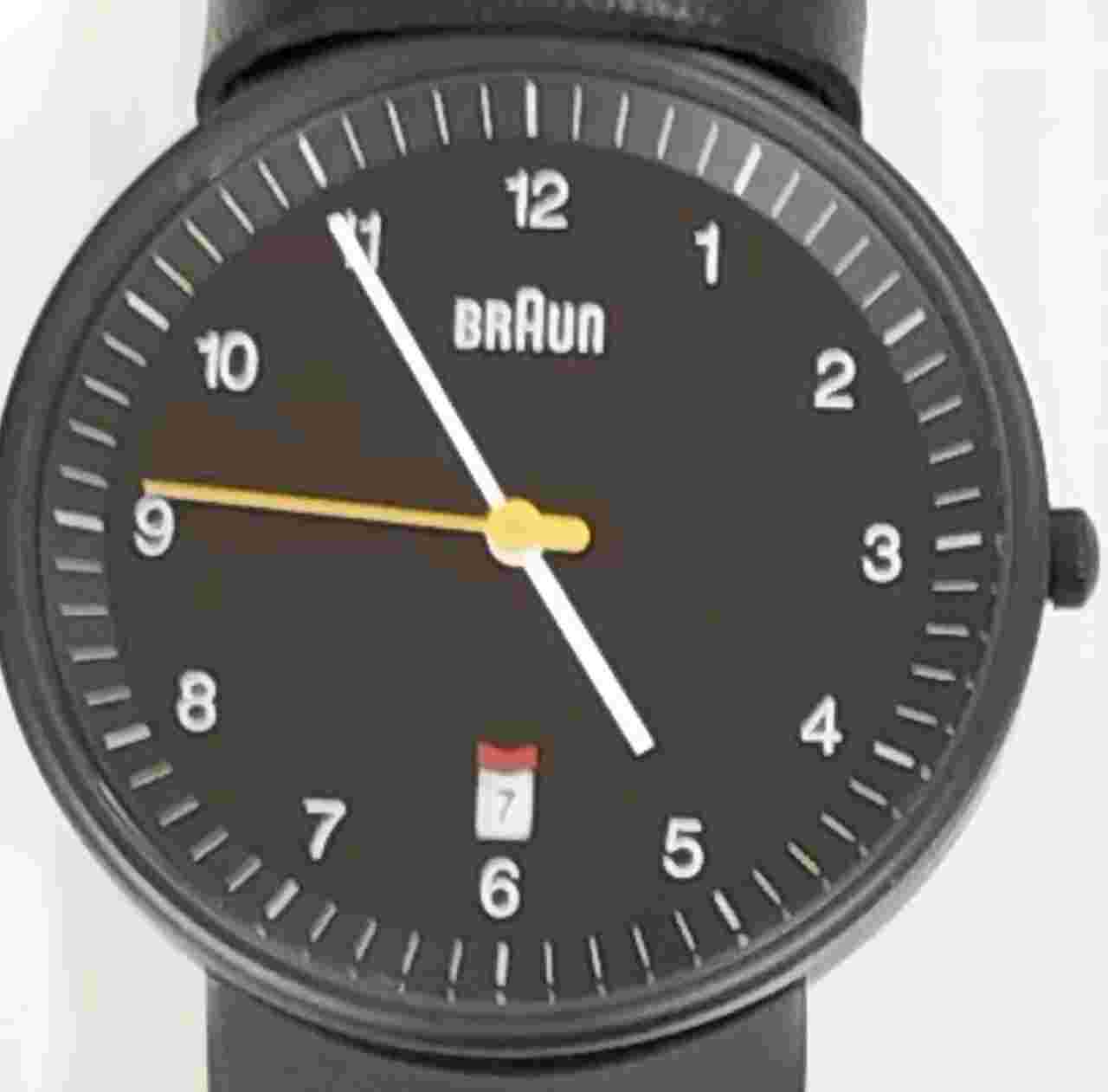 Braun Men’s BN0032BKBKG Classic Analog Display Quartz Black Watch