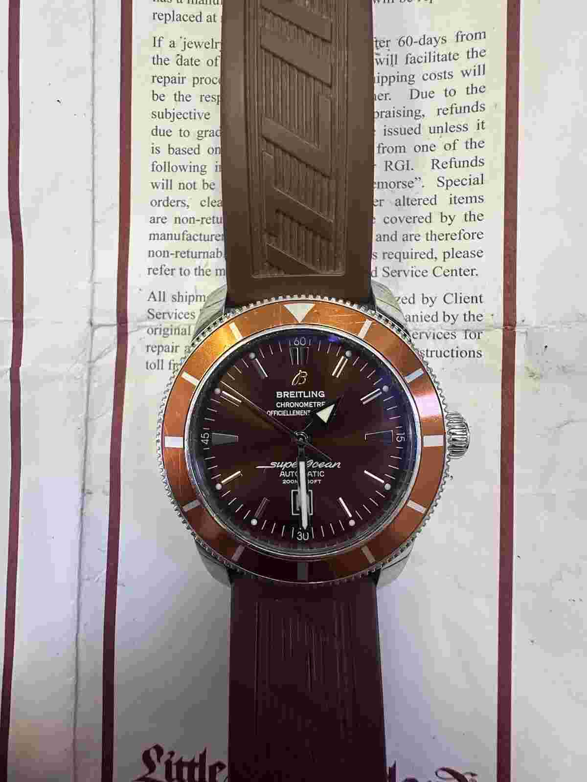 Breitling Superocean Heritage 46 Bronze Dial