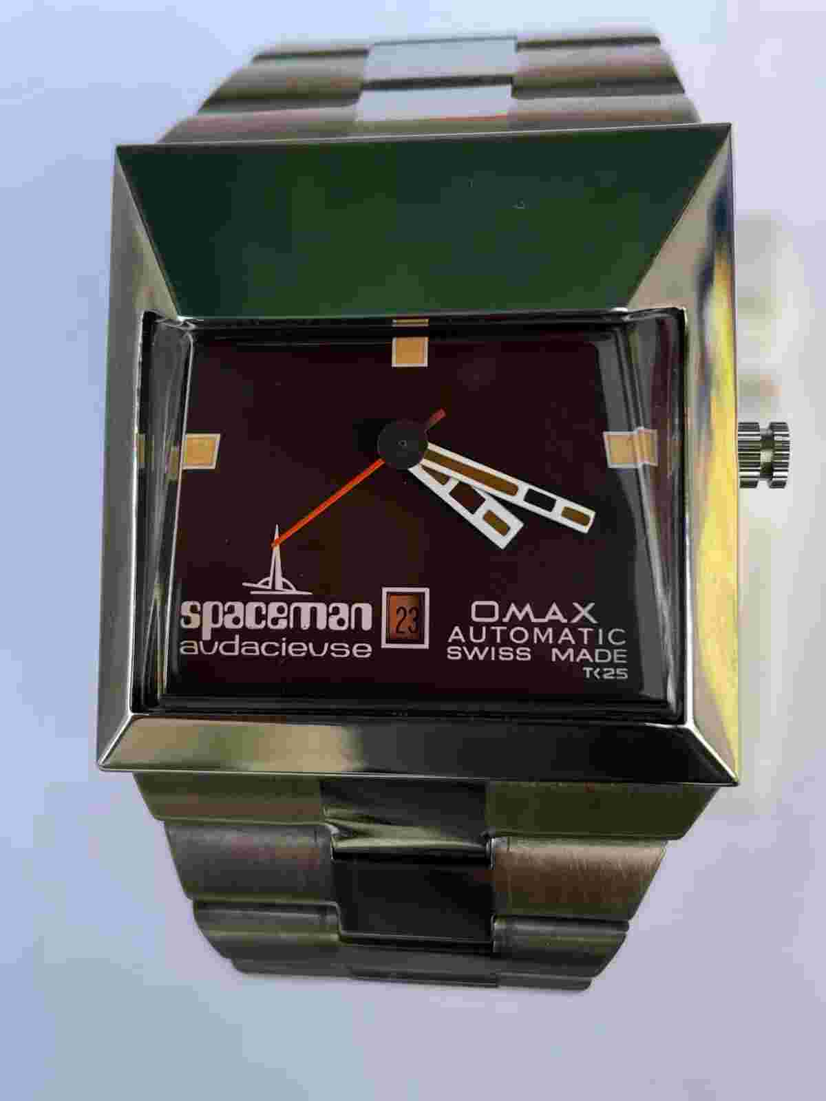 Omax Spaceman Audacieuse Automatic Refurbished Swiss Men Watch