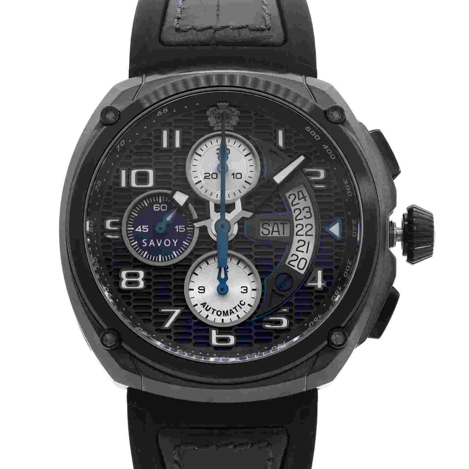Savoy Epic Limited Edition 44mm Steel Black Dial Automatic Watch F7201I.02C.RB05