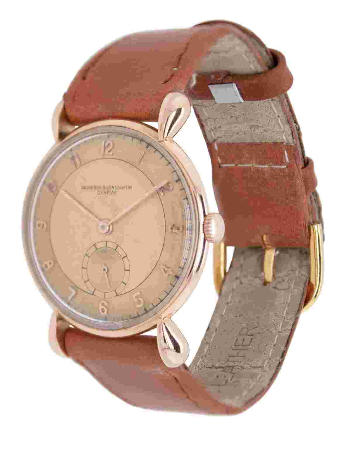 Vacheron & Constantin 22931 18Kyg & Dial & Teardrop Lugs Circa 1940 Wristwatch
