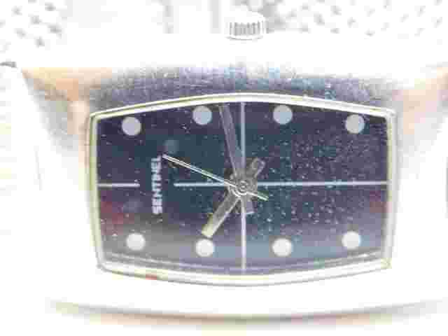 Sentinel America 1995 Silver Tone Quartz Analog Women's Watch New Battery