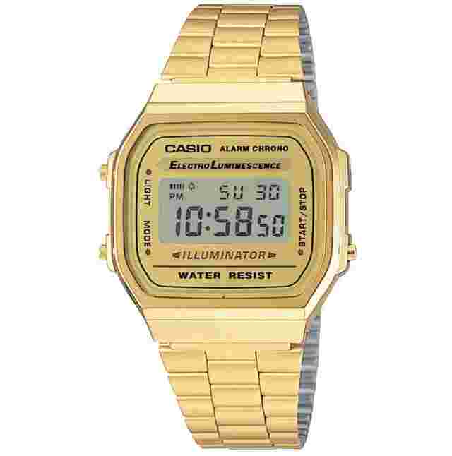 Casio Watch Men Classic Retro Digital Vintage A168 W158 Stainless Steel