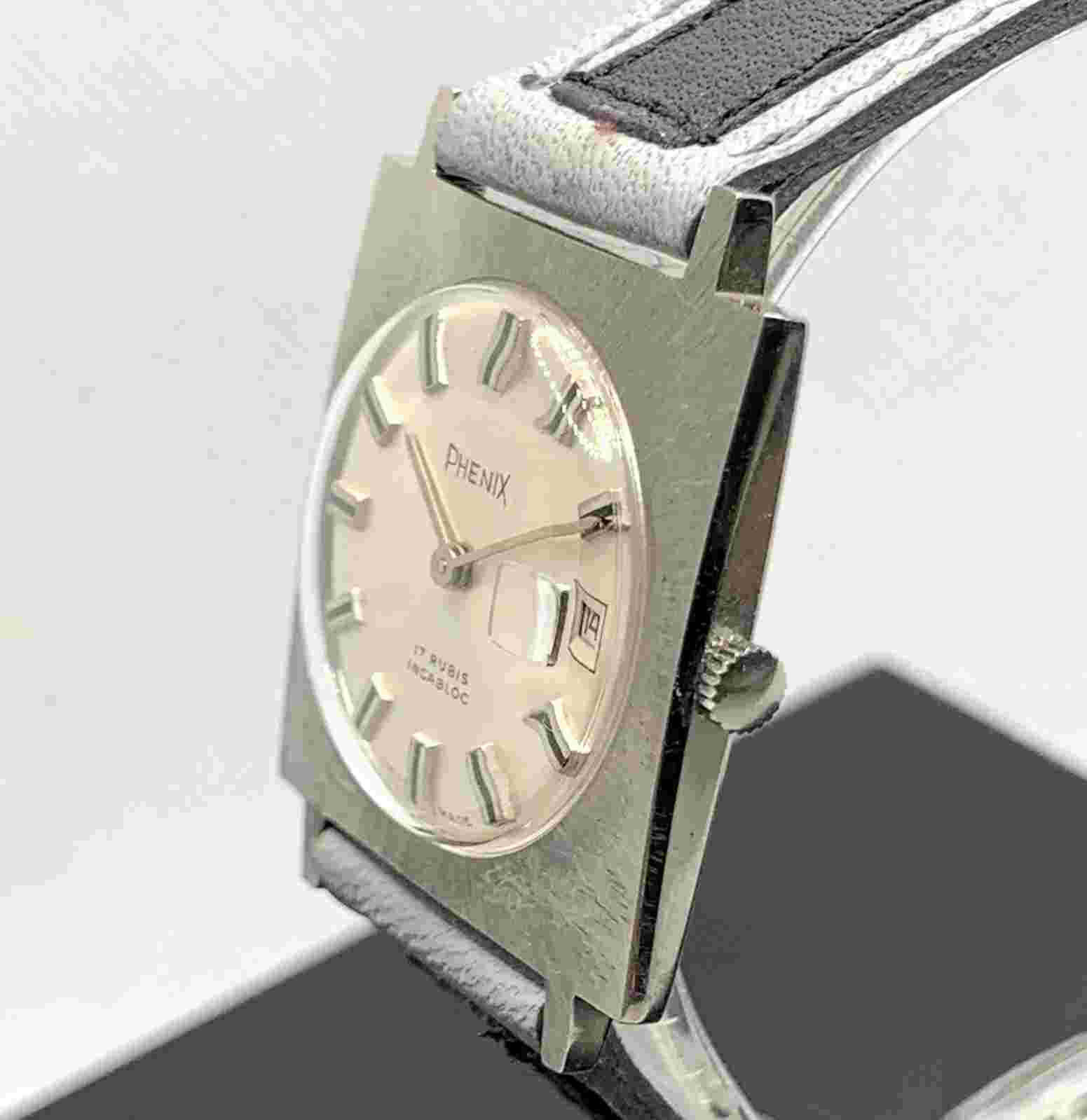 NOS Phenix Cal. UT 6480N 28.5Mm Vintage Watch 3WC