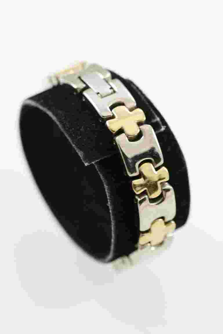 Relic Women Watch Stainless Silver Gold Steel Water Resist Battery White Quartz