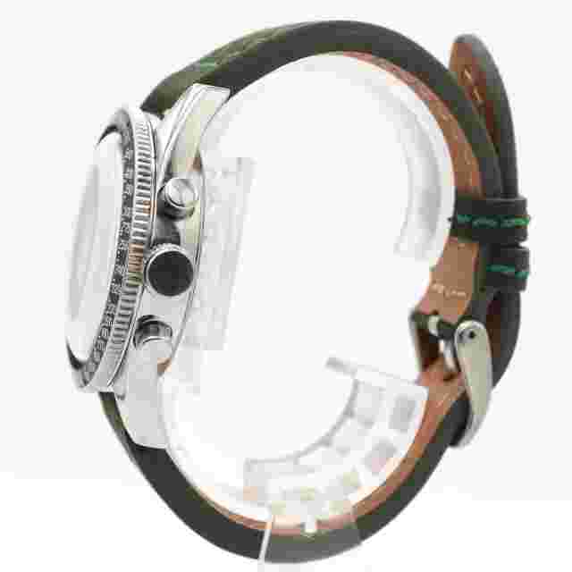 Vintage LeJour Rally Mario Andretti Men's Chronograph Wristwatch Valjoux 7733