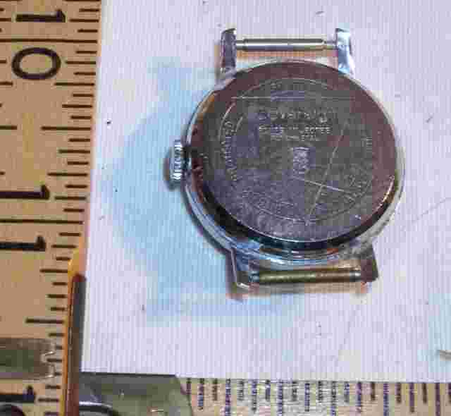 TERRY TELL TIME WIND UP WRISTWATCH 1960s