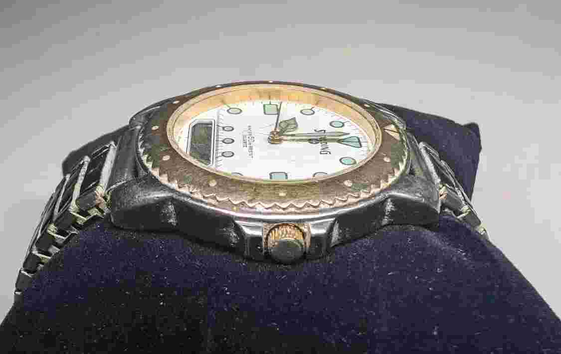 Vintage Spalding Mens Watch New Battery Fully Functioning