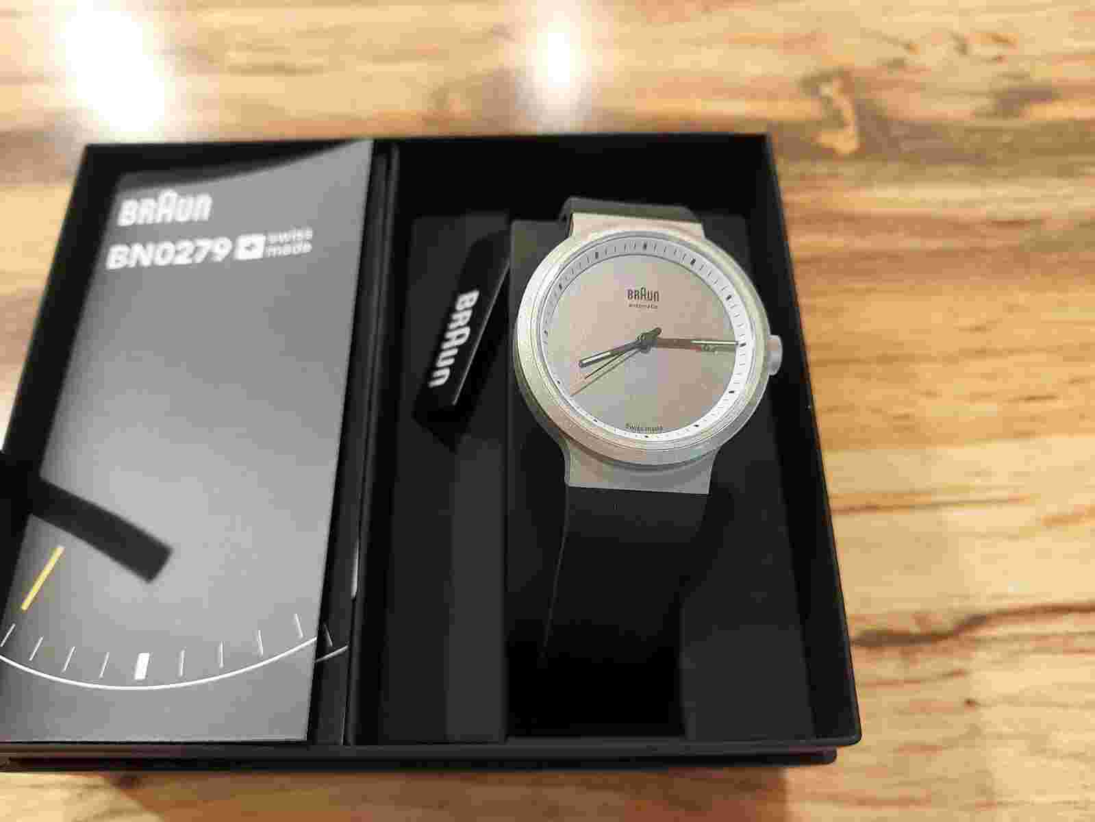 Braun BN0279 Center Seconds Watch for Hodinkee -