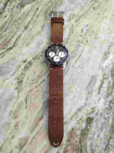 Dan Henry Pilot Men's Black Watch - 1963