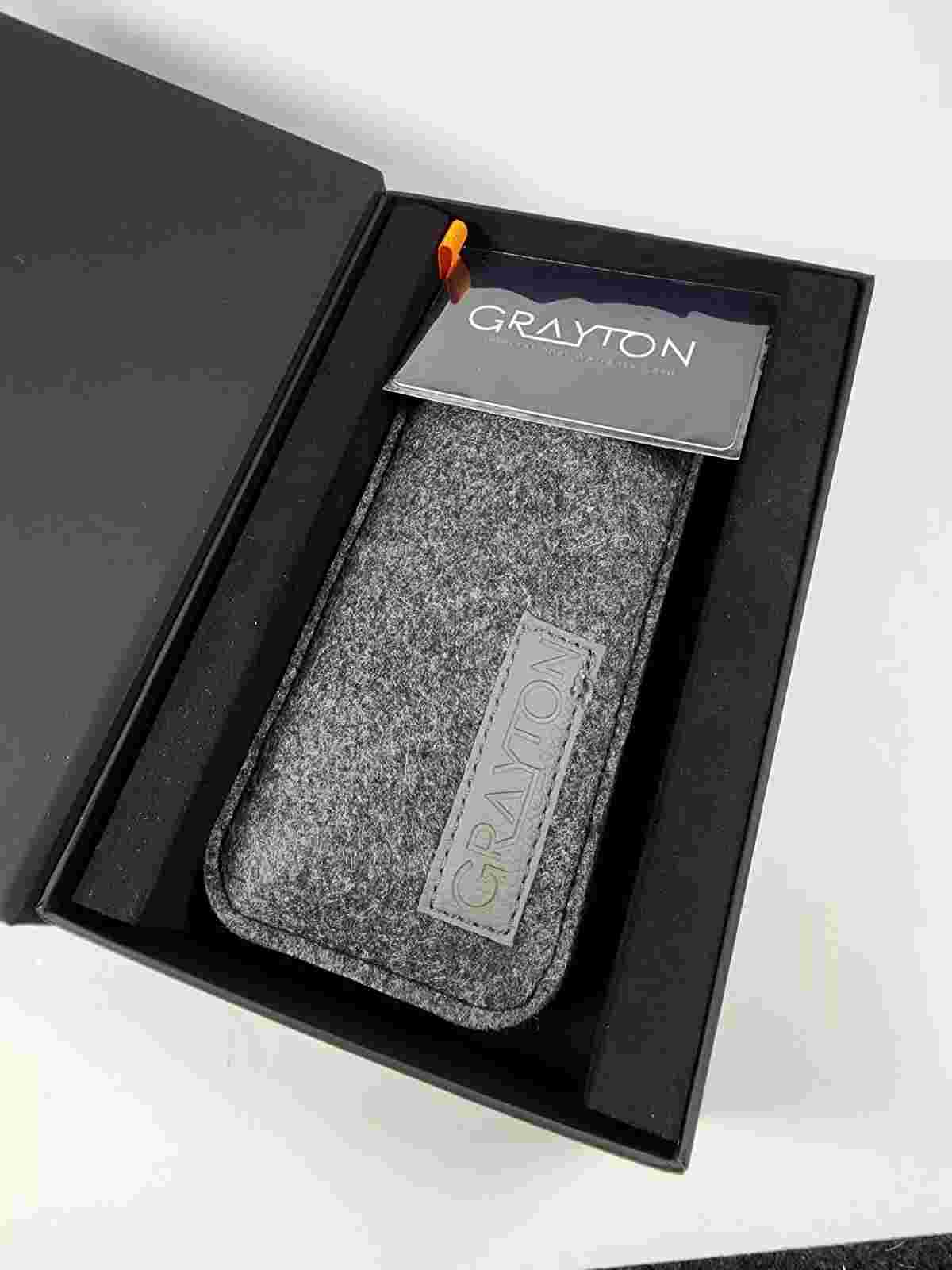 Grayton Native 42 SS Pearl Silver Mens Wristwatch