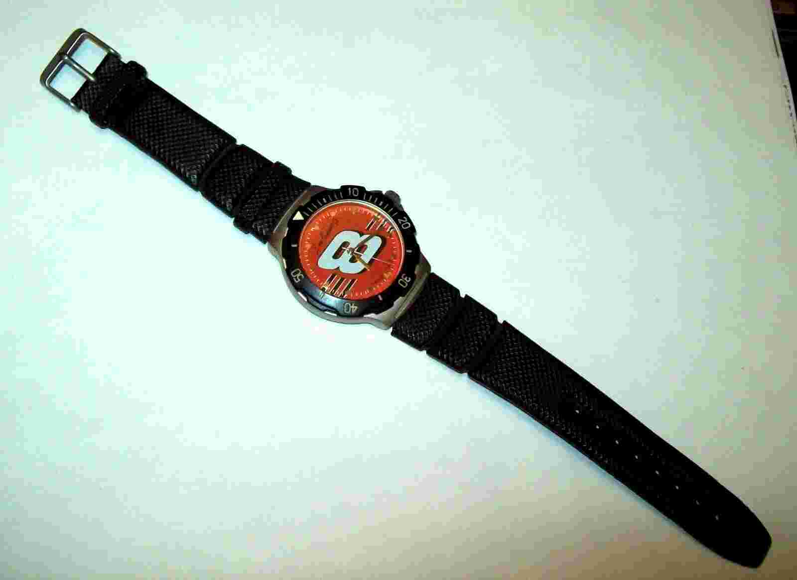 Dale Earnhardt Jr. Signed Mens Watch #8 NASCAR GameTime Licensed trademark NICE