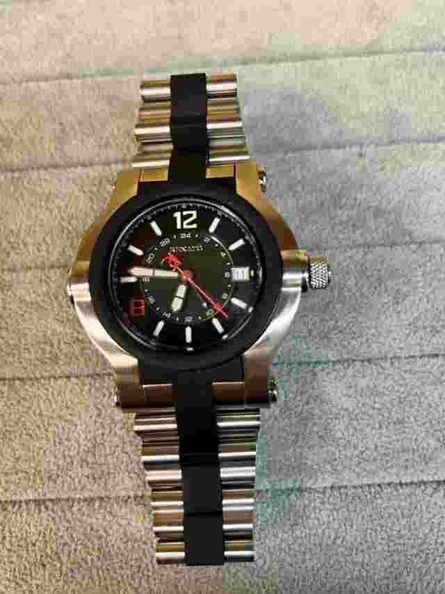 RENATO RONDA 515/24H LIMITED EDITION 556/565 RUBBER & MOP INTEGRATION  WATCH