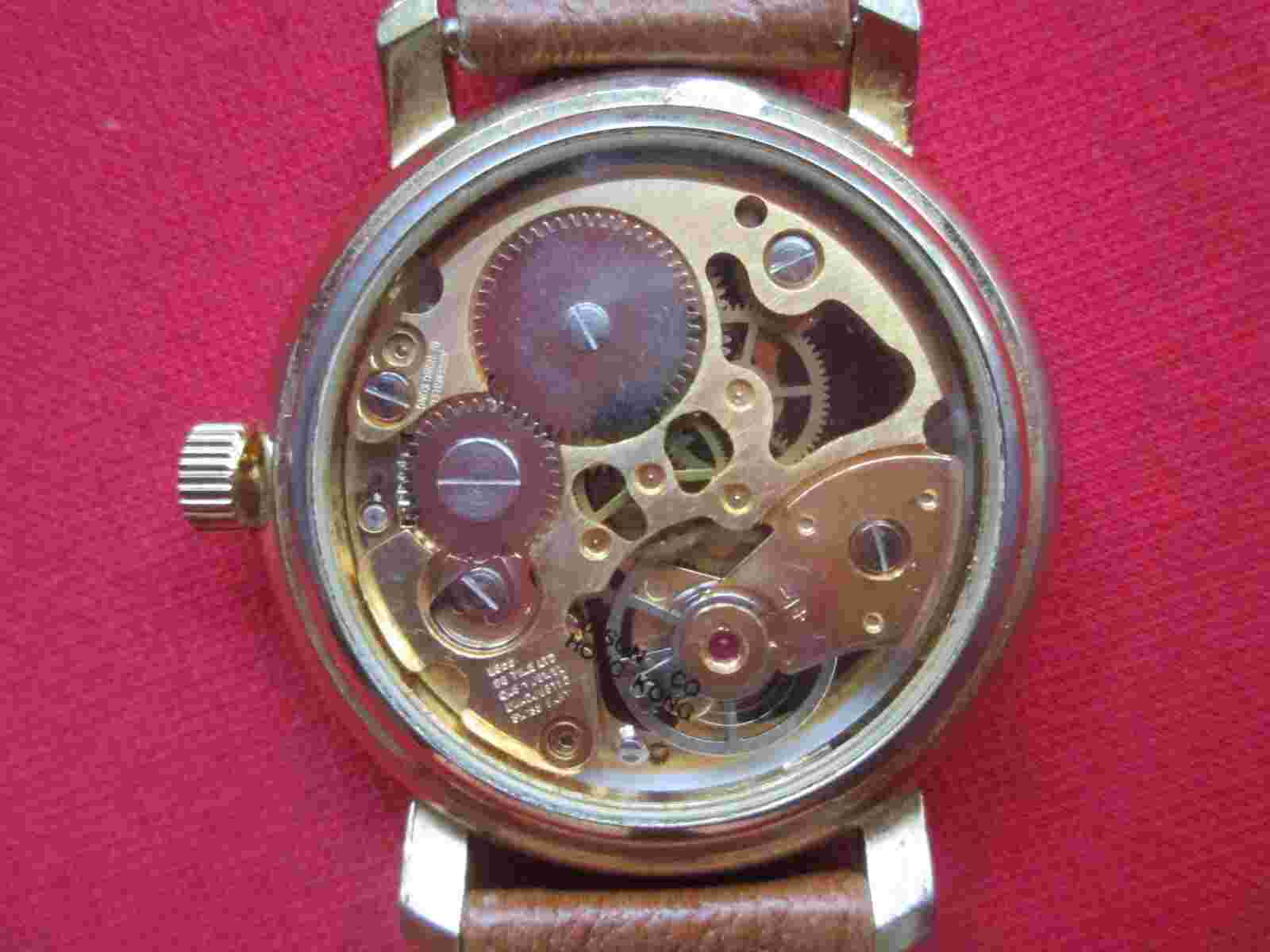 Vintage Jalga Skeleton Hand Wind Watch Wrist Watch Doesn't Wind Beautiful!