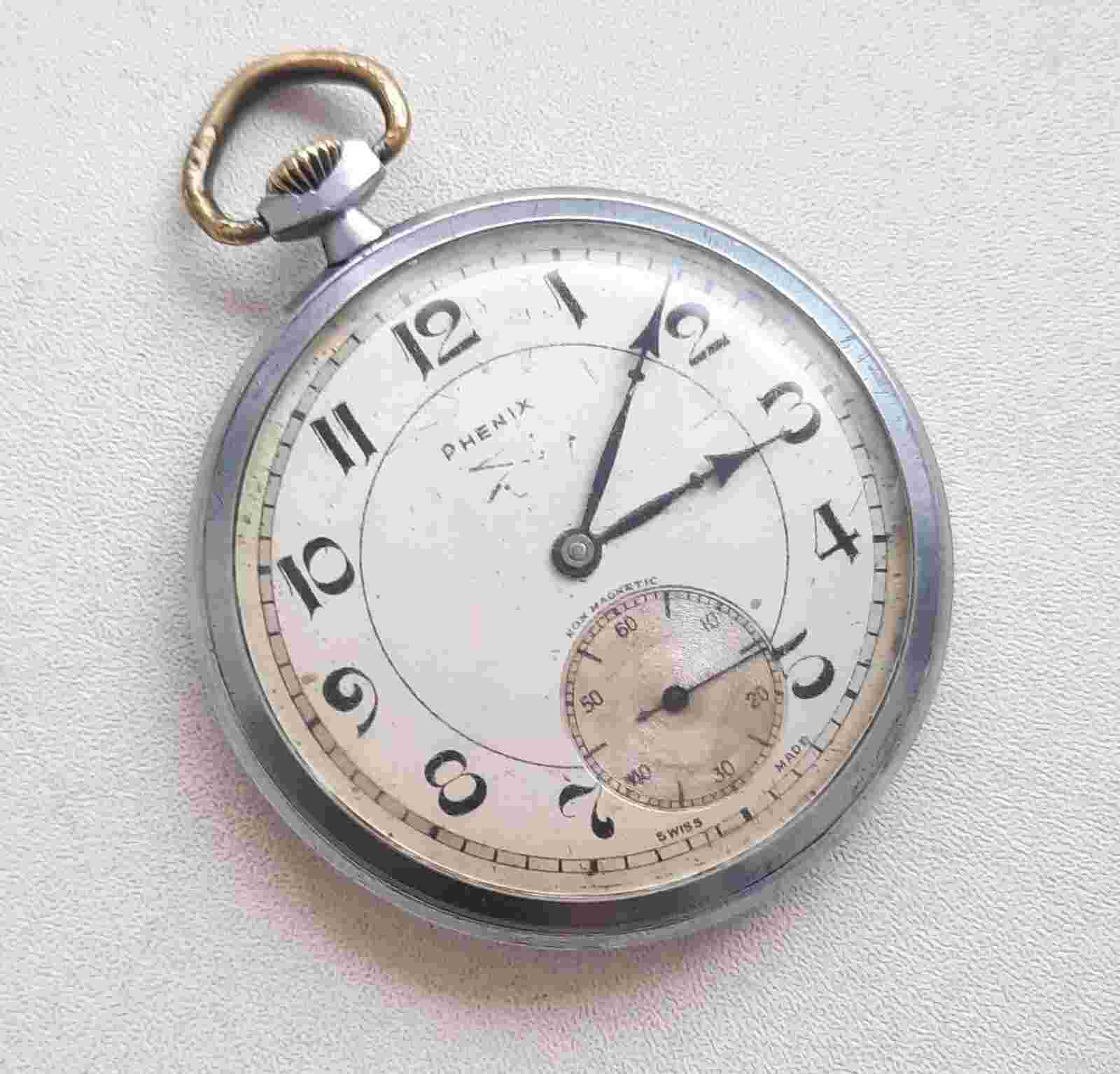Antique PHENIX Swiss Pocket Watch