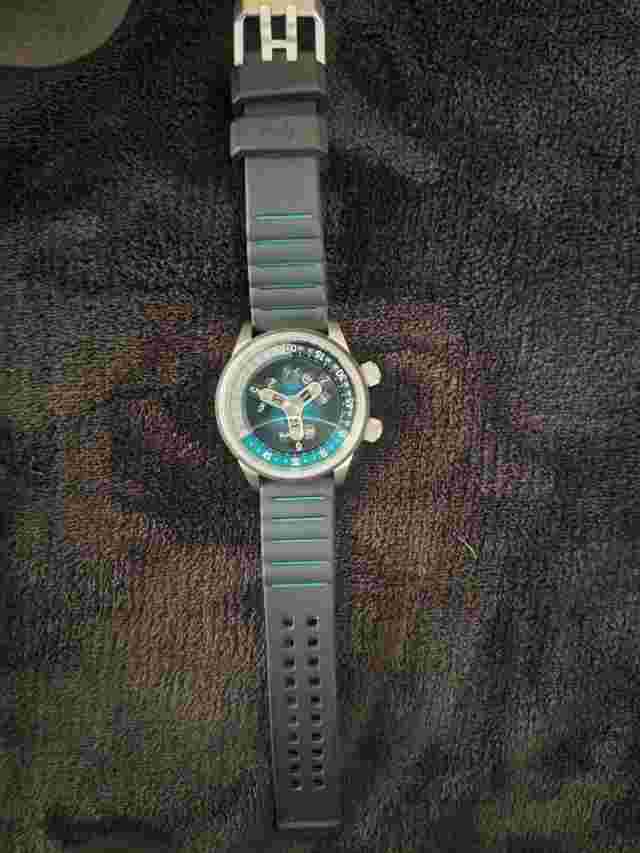 Xeric Vendetta II Automatic Wandering Hour Watch Ocean Black LTD, 059 Of 999