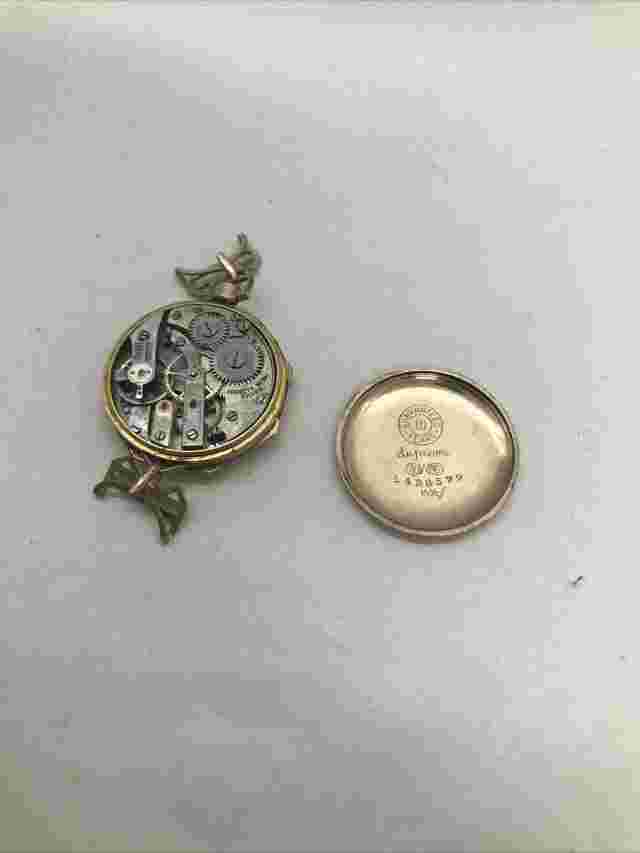 Swiss Cretets 10 Jewel Pocket Watch With Supreme 10 1/2 Size Case For Parts