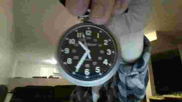 L.L. Bean Pocket Watch Solid SS WR