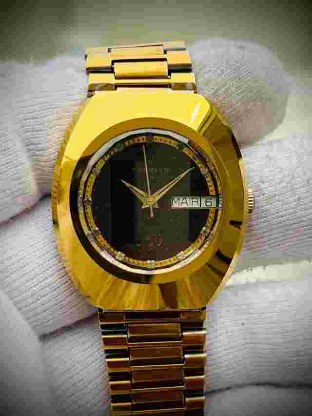 Vintage Watch Candino No.1 Diastar Tungsten, 35mm Sapphire Mens Watch, NOS